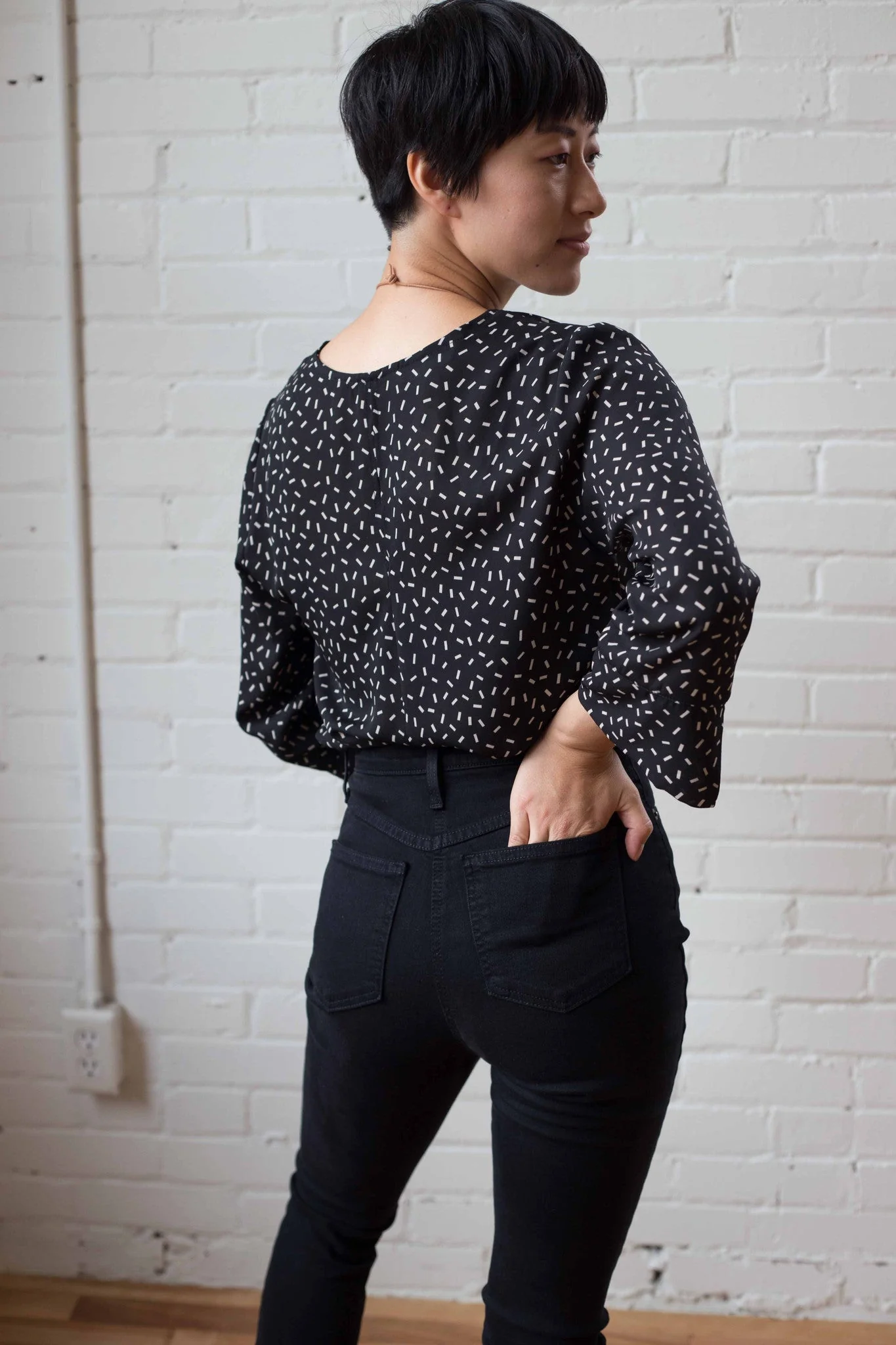 Iris Denim Jet Ski Jeans (Black) - Image 10