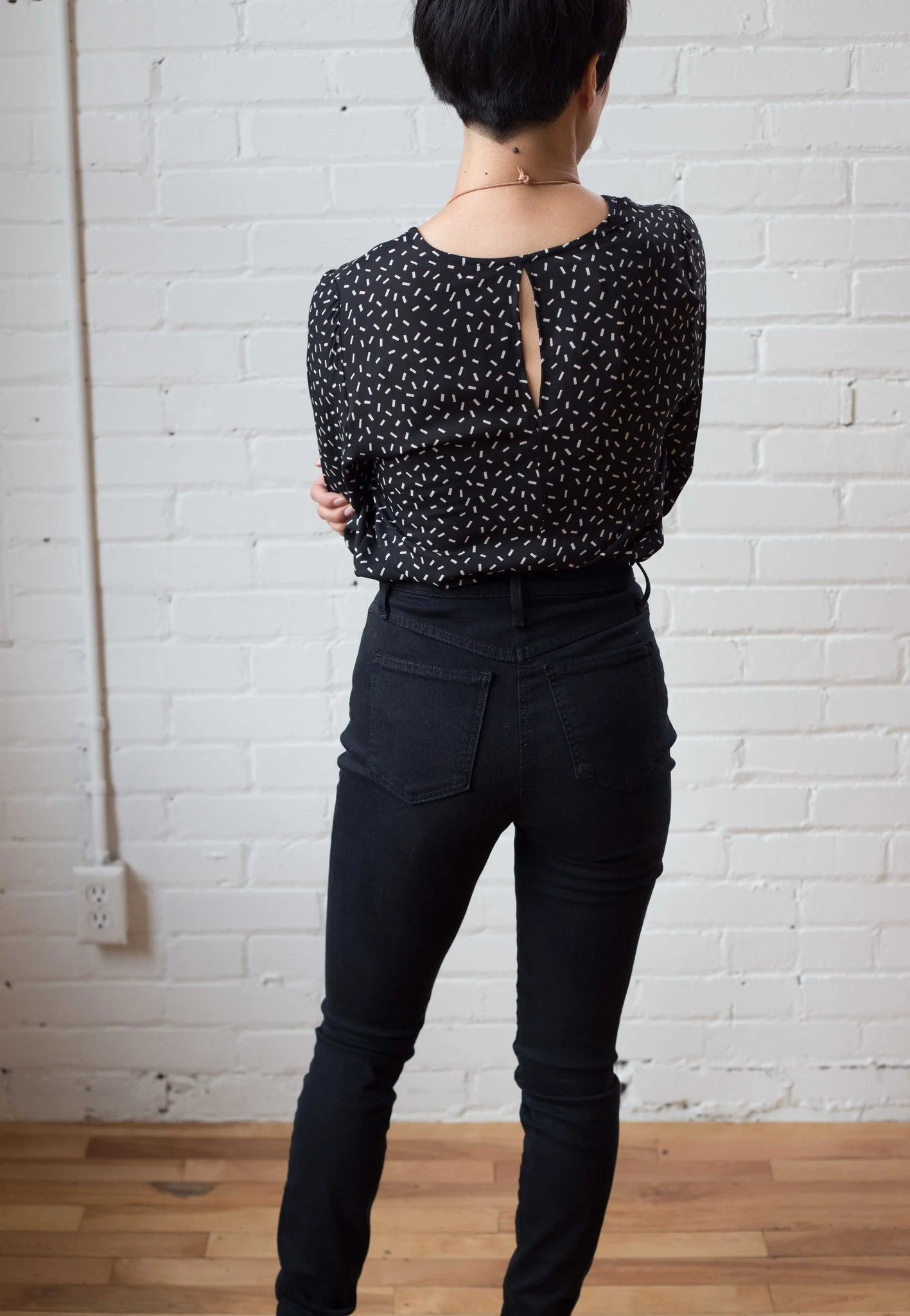 Iris Denim Jet Ski Jeans (Black) - Image 9