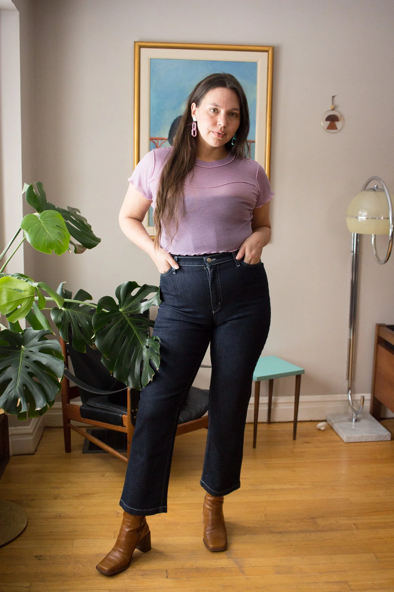 Iris Denim Line Up Jeans (Dark Blue) - Image 3