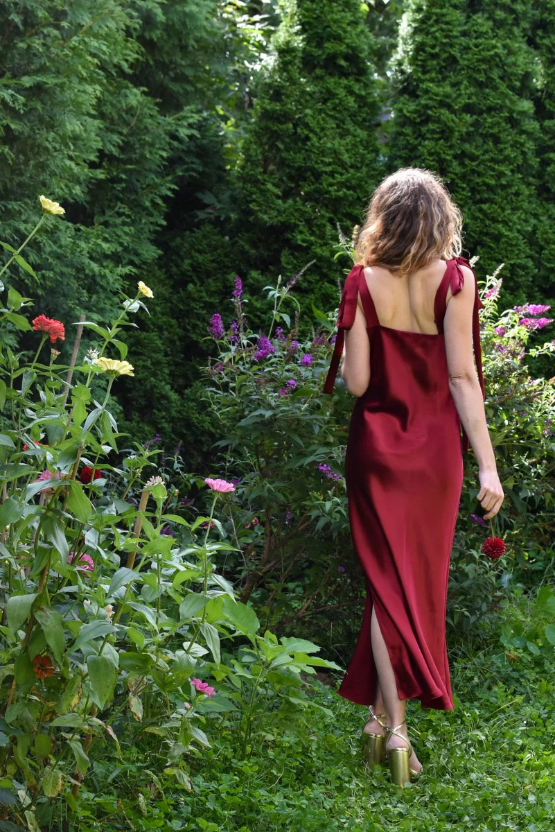 Jacoba Jane Ulyana Midi Dress (Red) - Image 11