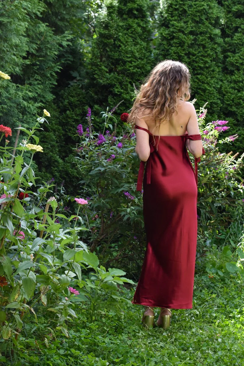 Jacoba Jane Ulyana Midi Dress (Red) - Image 12