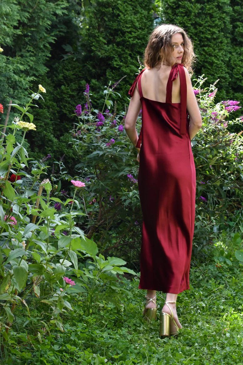 Jacoba Jane Ulyana Midi Dress (Red) - Image 3