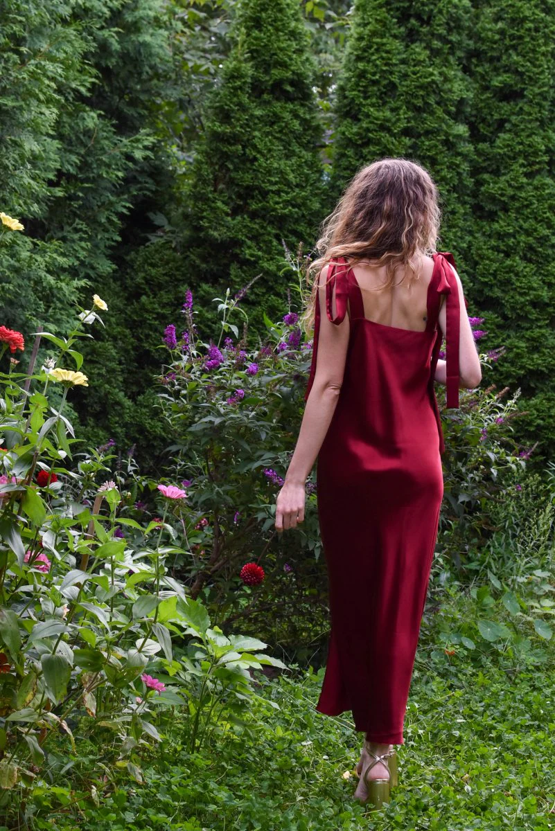 Jacoba Jane Ulyana Midi Dress (Red) - Image 8