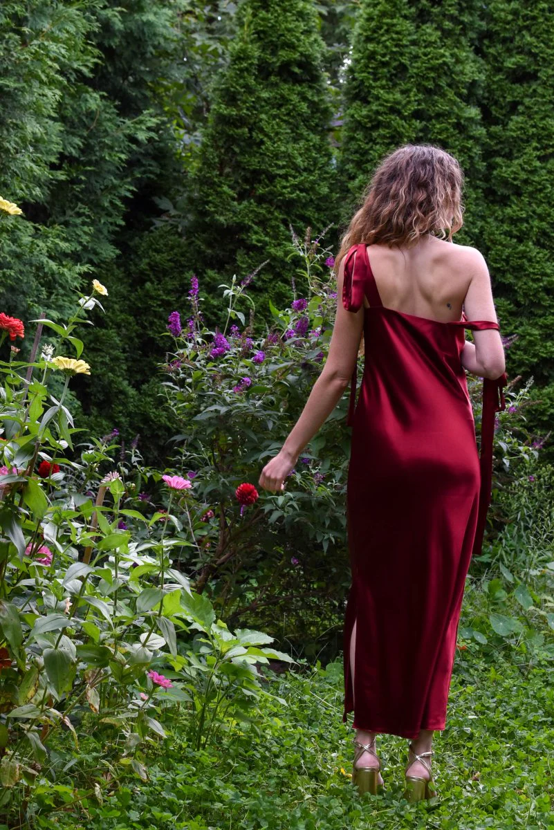 Jacoba Jane Ulyana Midi Dress (Red) - Image 9