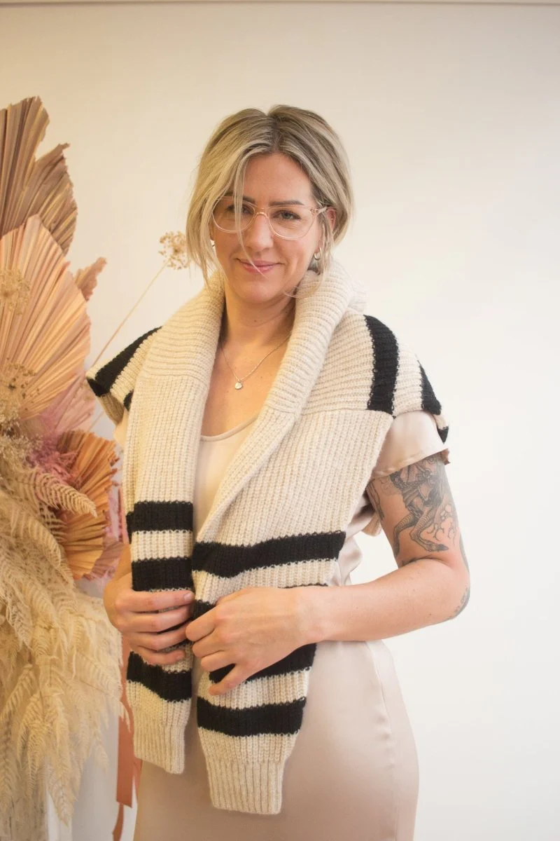 Eve Gravel Yalla Knit - Black or Navy (Online Exclusive) - Image 5