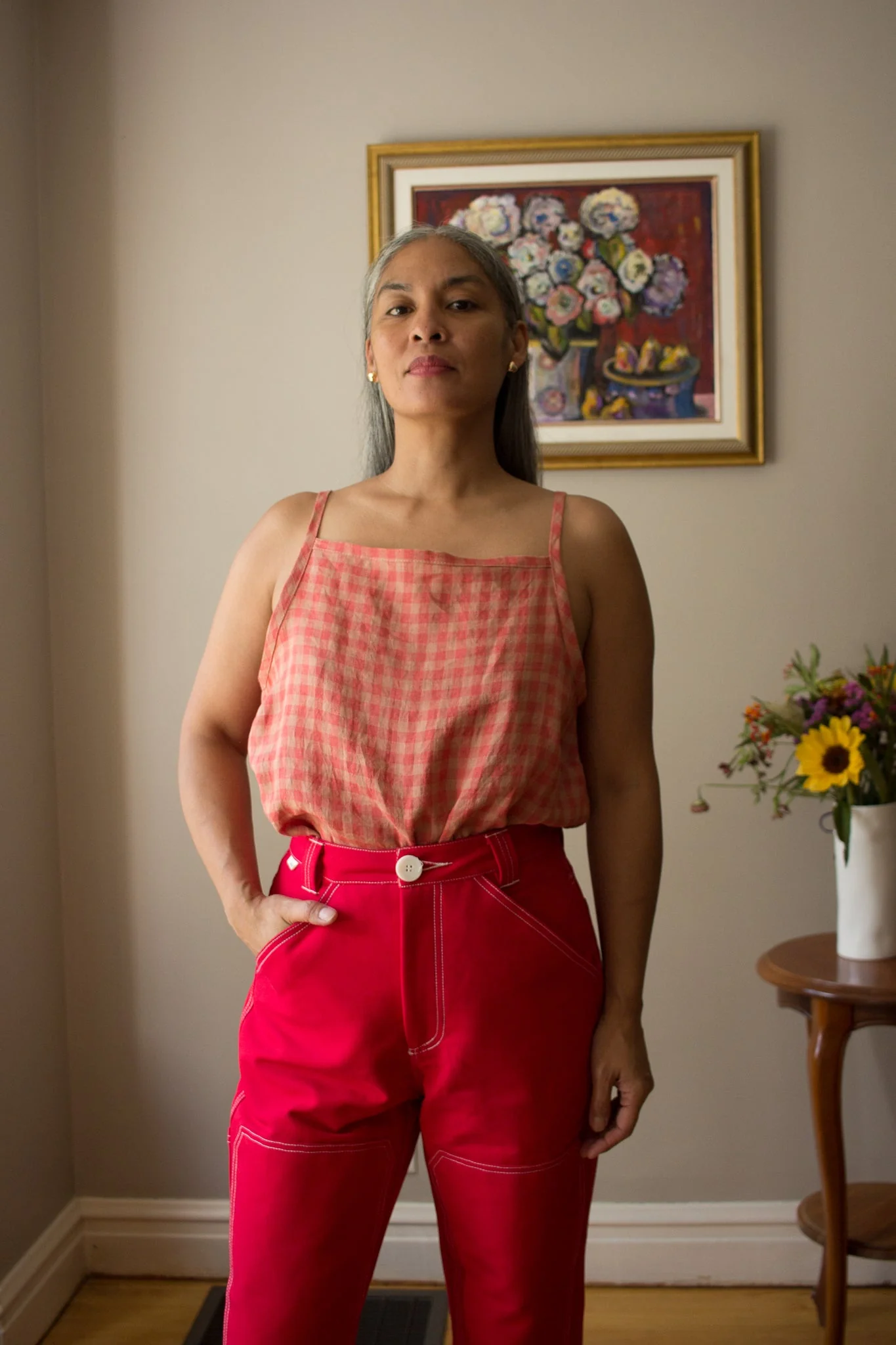 Leka Mia Top (Watermelon Gingham) - Image 4