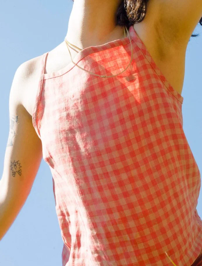 Leka Mia Top (Watermelon Gingham) - Image 6