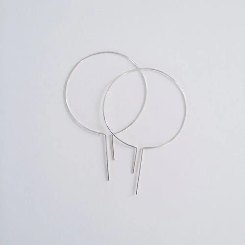 Nepheliad Dreamcatcher Open Hoop Earrings (Large) - Image 4