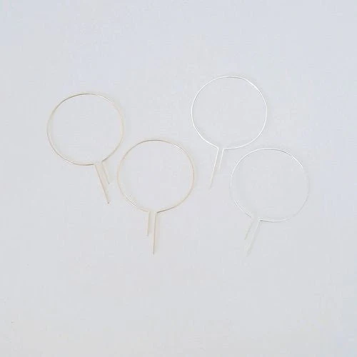 Nepheliad Dreamcatcher Open Hoop Earrings (Large) - Image 5