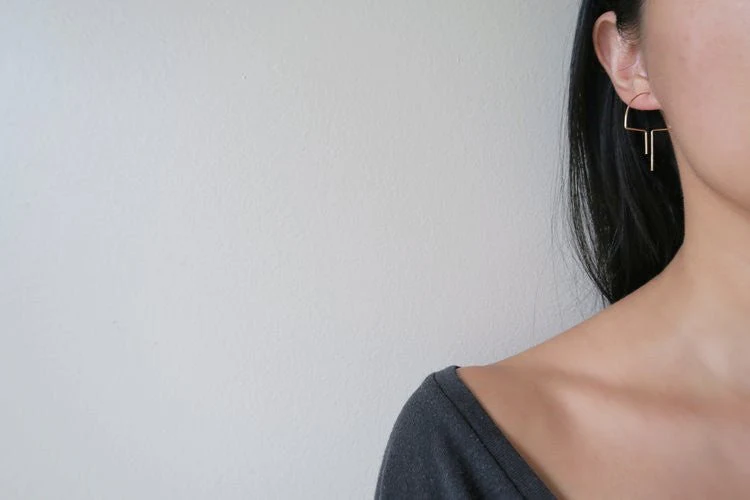 Nepheliad Mushroom Open Hoops - Image 3