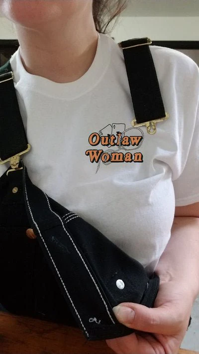 Really, Man? Outlaw Woman Tee - Image 4