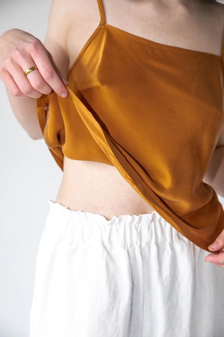 Shelter Silk Tank (Coffee) - Image 13