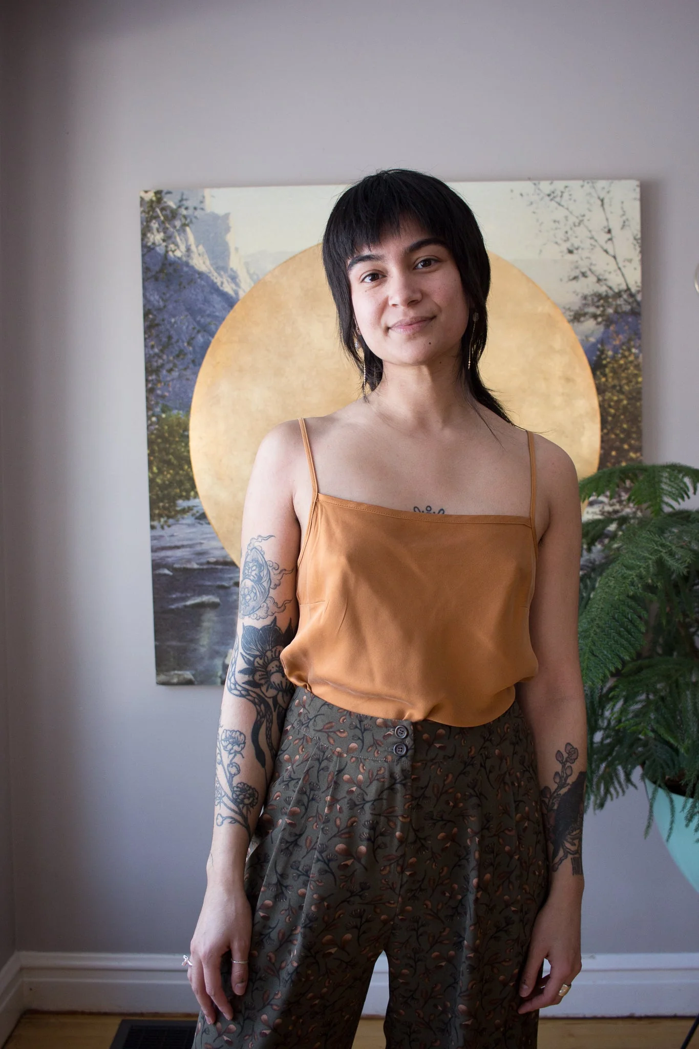 Shelter Silk Tank (Coffee) - Image 4