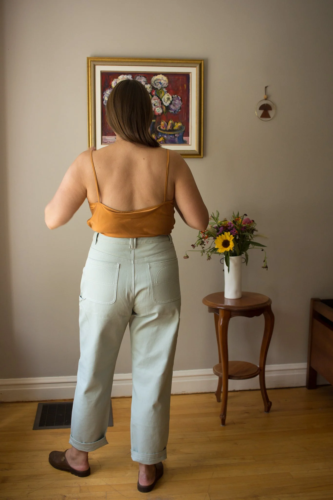 Shelter Silk Tank (Coffee) - Image 8