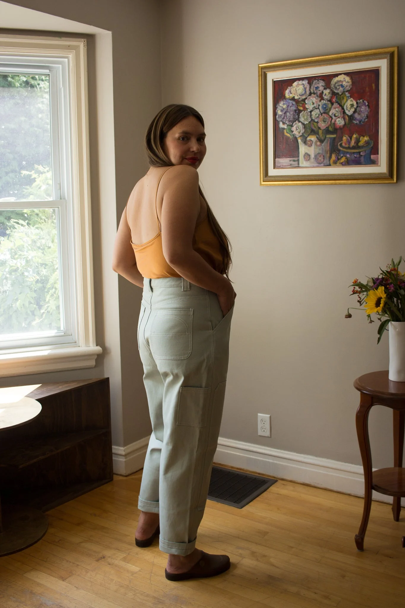 Shelter Silk Tank (Coffee) - Image 9