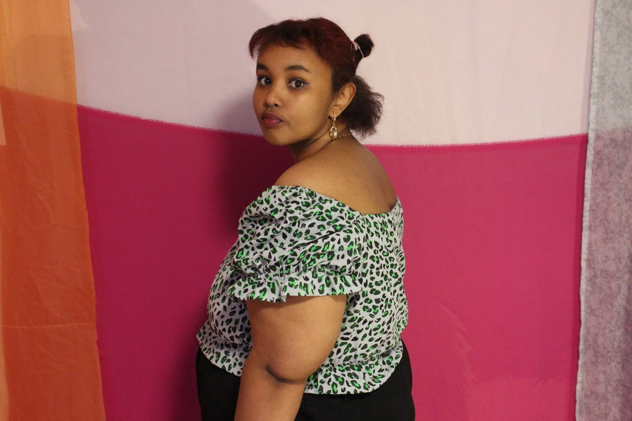 Thief & Bandit Leopard Top (Key Lime) - Image 11