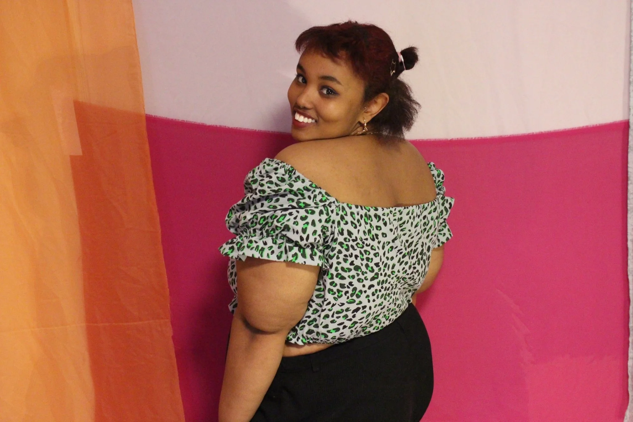 Thief & Bandit Leopard Top (Key Lime) - Image 12