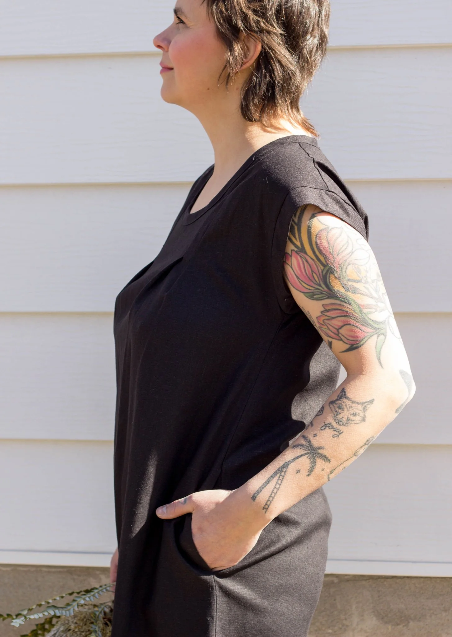 Vera Véro Pacific Dress (Black) - Image 4