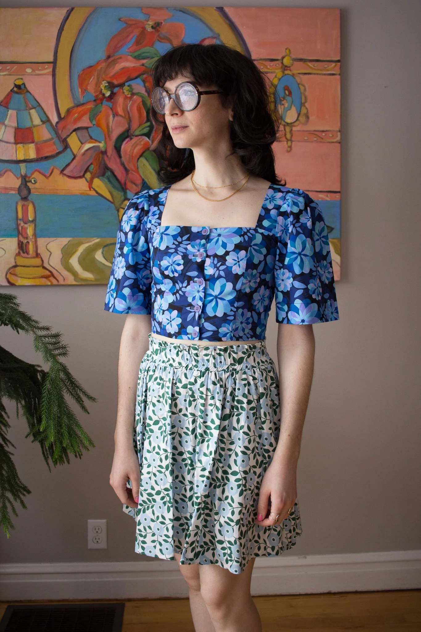 Birds of North America Dunk-A-Doo Top - Larkspur (Online Exclusive) - Image 3